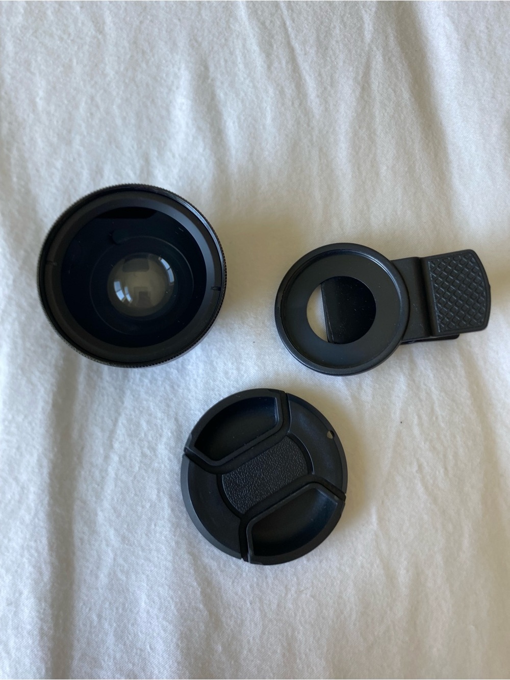 Universal Clip-On Phone Lens Kit - Black
